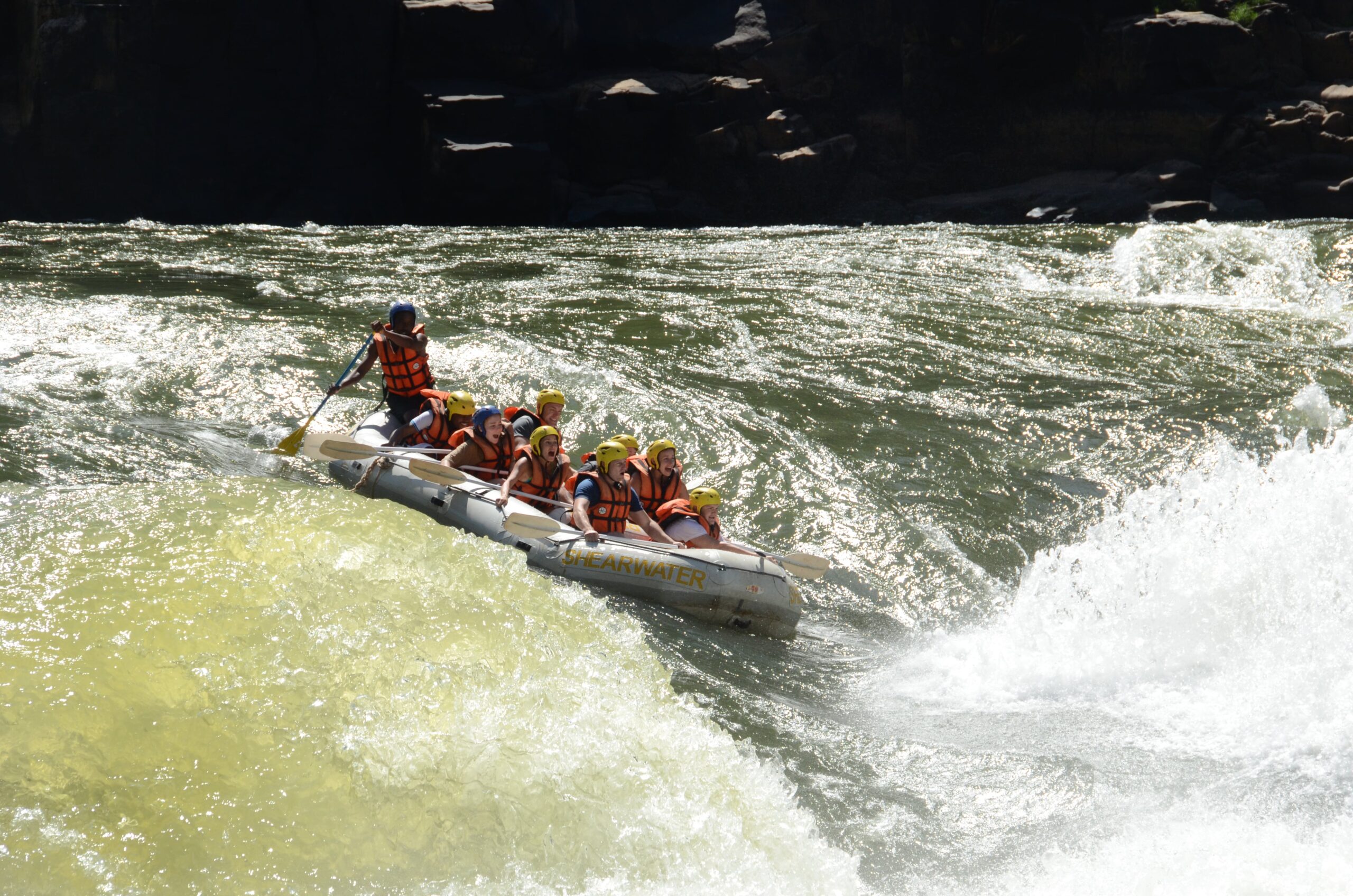 White water rafting